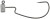 3kom - Jig glava Westin Offset Ned Jig Head #2/0 Težina 7gr