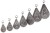 3kom - Olovno olovo Westin Switch Weight 14G