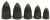 3kom - Olovo Rage Tungsten Bullet Weights
