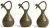 3kom - Olovo Trakker Back Leads