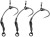 3kom - Udica Korda Spinner Hook Sections Barbed