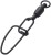 3kom - Vrtilica s kopčom MADCAT Stainless BB Swivels with Crosslock Snap Veličina 3 90kg