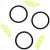 3ks - Držač Udica Mikado Fluo Pole Hook Clip Veličina L 3ks - Držač Udica Mikado Fluo Pole Hook Clip Veličina L