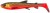 3ks Gumena mamac Savage Gear 3D Whitefish Shad 12cm 14g Crna Crvena