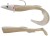 3ks - Gumená Nástraha Berkley Power Sandeel 15cm 20g Snow White