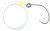 3ks Náväzec Inline Seatrout Rig Westin Single Hooks #1 0,42mm 120cm