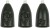 3ks - Záťaž Fox Rage Tungsten Bullet Weights 3gr