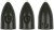3ks - Zátěže Rage Tungsten Bullet Weights 11g