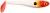 4kom - Gumeni mamac Berkley Hollow Belly 10cm Red Head