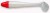 4kom - Gumeni Mamac Crazy Fish Vibro Fat 10cm 8,4gr 66RH Pearl Snow