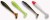 4kom - Gumeni Mamac Crazy Fish Vibro Fat 10cm 8,4gr M60 Mix