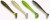 4kom - Gumeni Mamac Crazy Fish Vibro Fat 10cm 8,4gr