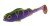 4kom - Gumeni Mamac Mikado Real Fish 9,5cm Magic Violet