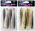 4kom - Gumeni Mamac Rage Ultra UV Slick Shad Single Colour Packs 13cm