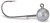 4kom Jig glava Iron Claw Kona Veličina 2/0 7g