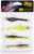 4kom - Set Mamaca Rage Ultra UV Mini Fry Mixed Colour Lure Pack Loaded 3gr 4cm