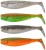 4ks - Gumena Mamac Gunki SET G Bump Selection Svi Vode 10,5cm 13,2gr