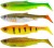 4ks - Gumová Nástraha Savage Gear 3D Herring Shad V2 9cm 5g Dark Water Mix