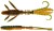 4ks - Gumová Nástraha Westin CreCraw Ripplr 9,5cm 4g UV Craw
