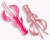 5 kom - Gumena mamac Crazy Fish Nimble 10cm 6,1gr 9D Pink Snow