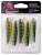 5 kom - Gumena Mamac Fox Rage Ultra UV Zander Pro Shad Jednobojni Paketi 10cm Stickl.