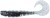 5 kom - Gumena mamac Gunki Tipsy Curly 11,5cm Black Flash