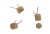 50kom - Gumice za pelete Drenan Natural Latex Pellet Bands