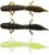 5kom - Gumena Mamac Savage Gear Ned Salamander Floating 7,5cm 3gr Clear Chartreuse