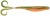5kom - Gumeni Mamac Berkley Gulp! Saltwater Crazy Legs Jerk Shad 12.5cm Lime Tiger Glow