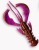 5kom - Gumeni Mamac Crazy Fish Nimble 10cm 6,1gr 12 Ultraviolet