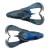 5kom - Gumeni Mamac Keitech Noisy Flapper 3,5" 8,9cm 16,3gr Black Blue