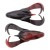 5kom - Gumeni Mamac Keitech Noisy Flapper 3,5" 8,9cm 16,3gr Black Red Berry