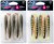 5kom - Gumeni Mamac Rage Ultra UV Slick Shad Single Colour Packs 9cm