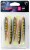 5kom - Gumeni Mamac Rage Ultra UV Slick Shad Single Colour Packs 9cm