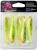 5kom - Gumeni Mamac Rage Ultra UV Zander Pro Shad Single Colour Packs 7,5cm Lemonti.