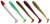 5kom - Gumova Mamac Crazy Fish Vibro Worm 10cm