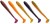 5kom - Gumova Mamac Crazy Fish Vibro Worm 10cm
