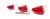 5kom - Olovno Olovo Dnipro Lead Bullet Active Red Težina 17gr