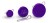 5kom - Olovno Olovo Dnipro Lead Tableta Violet Težina 18gr
