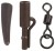 5kom - Set Anaconda 360 Flex Ring Swivel Safety LC Kit smeđa