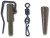 5kom - Sigurnosna kopča Anaconda Quick Change Easy Lock Lead Clip