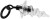 5kom - Svrdlo Korda Micro Ring Swivel Bait Screw Large