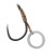 5kom - Udica s gumicom Korum Banded Hook Hairs Barbless
