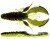 5ks - Gumena Mamac Westin CreCraw Creaturebait 8,5cm 7gr Crna/Chartreuse