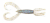 5ks - Gumová Nástraha Keitech Little Spider 3,5" 8,9cm 2,7gr Electric Shad 5ks - Gumová Nástraha Keitech Little Spider 3,5" 8,9cm 2,7gr Electric Shad