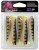 5ks - Gumová Nástraha Rage Ultra UV Zander Pro Shad Single Colour Packs 10cm Perch