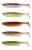 5ks - Gumová Nástraha Savage Gear Fat Minnow T-Tail 10,5cm 11g Clear Water Mix