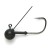 5ks - Jigová Hlavička Keitech Tungsten Mono Guard Round Jig Head 0,9gr Velikost 3