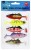 5ks - Nástraha Mikado Real Fish Stickleback 8cm Bloody Violet