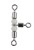 5ks - Trojobratlík Mikado Rolling Swivel BN Velikost 5 5ks - Trojobratlík Mikado Rolling Swivel BN Velikost 5